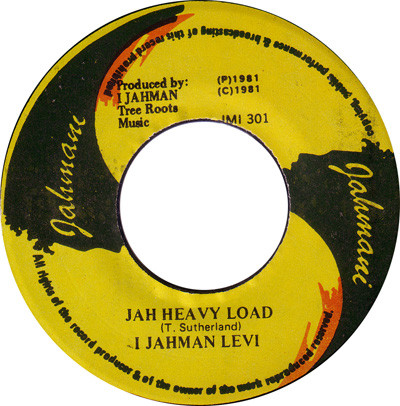 Ijahman Levi – Jah Heavy Load (1981, Vinyl) - Discogs