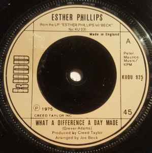What A Difference A Day Made - Esther Phillips