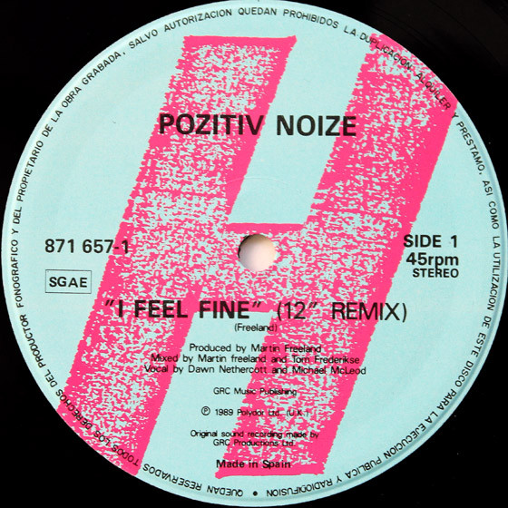 ladda ner album Pozitiv Noize - I Feel Fine 12 Remix