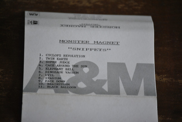 last ned album Monster Magnet - Superjudge Snippets