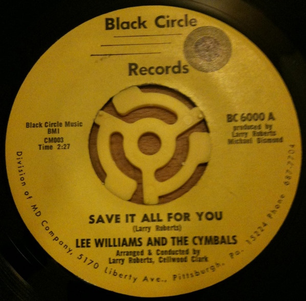 ladda ner album Lee Williams And The Cymbals - Save It All For You