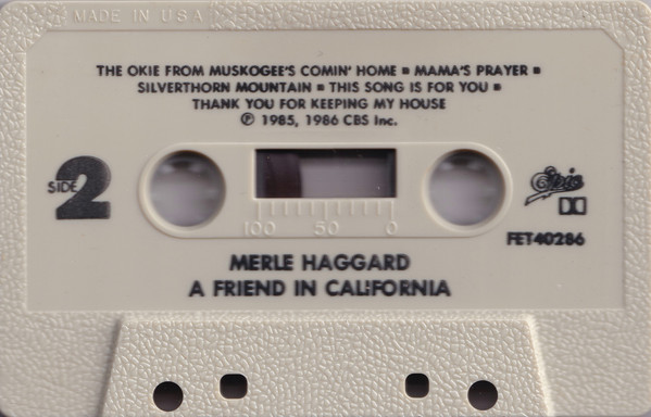 lataa albumi Merle Haggard - A Friend In California