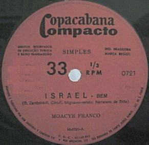 baixar álbum Moacyr Franco - Israel Contigo Aprendi