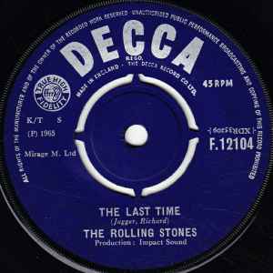 The Rolling Stones - The Last Time album cover
