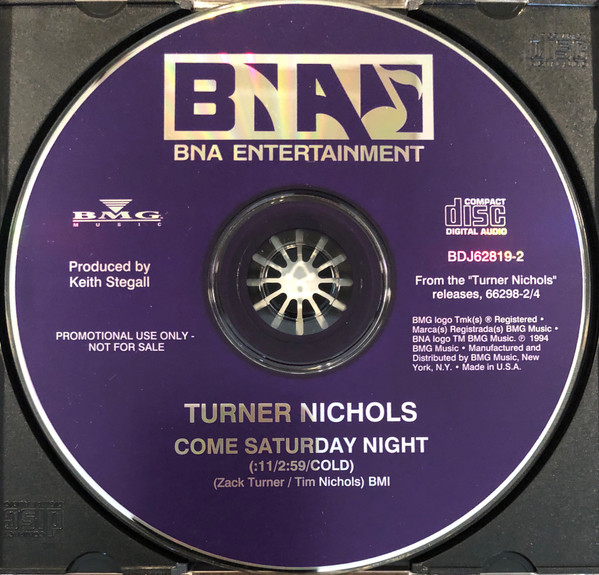 lataa albumi Turner Nichols - Come Saturday Night