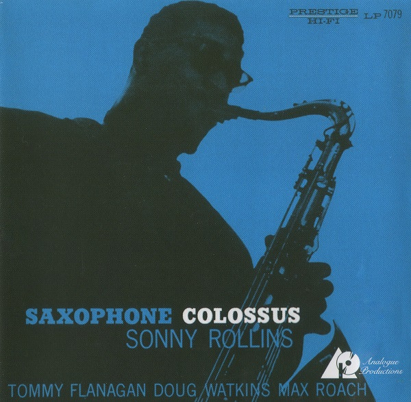 新品シールドCD】Sonny Rollins Saxophone Colossus 希少帯付廃盤 SHM