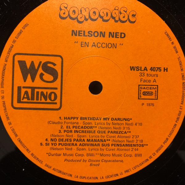 baixar álbum Nelson Ned - Nelson En Accion