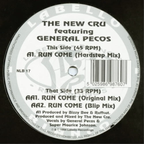 The New Cru Featuring General Pecos – Run Come (1994, Vinyl) - Discogs