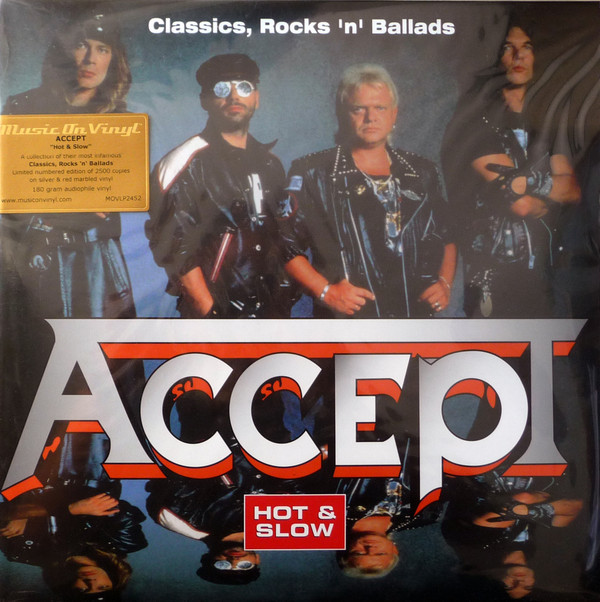 Gram　Roll　Ballads,　Accept　Hot　LP,　Classics,　Slow　Rock　Vinyl,　'N'　Colored　180