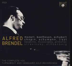 Alfred Brendel – The Complete Vox, Turnabout And Vanguard Solo 