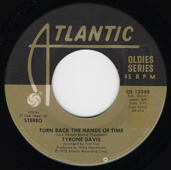 Tyrone Davis - If I Could Turn Back The Hands Of Time (Best