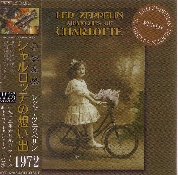 LED ZEPPELIN - CHARLOTTE 1972 : REEL ARCHIVES (2CD , BRAND NEW) - rzrecord
