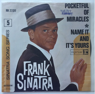 Frank sinatra name deals it and it yours