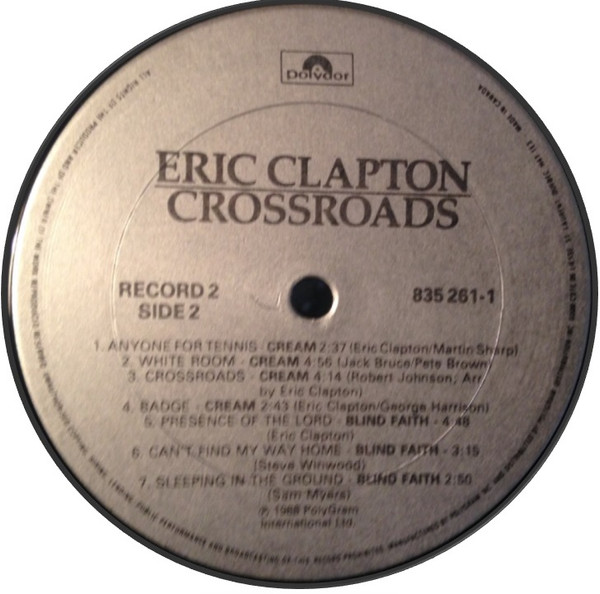 Eric Clapton - Crossroads | Polydor (835 261-1) - 20