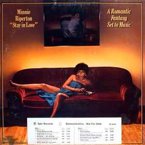 Minnie Riperton - Stay In Love album cover