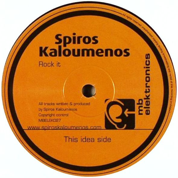 Spiros Kaloumenos – Rock It (2006, Vinyl) - Discogs