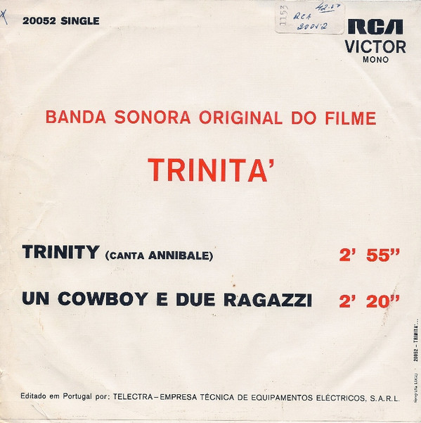 descargar álbum Franco Micalizzi - Trinita Banda Sonora Original Do Filme