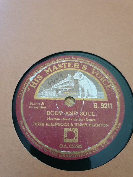 Duke Ellington And Jimmy Blanton - Body And Soul / Mr. J. B. Blues 