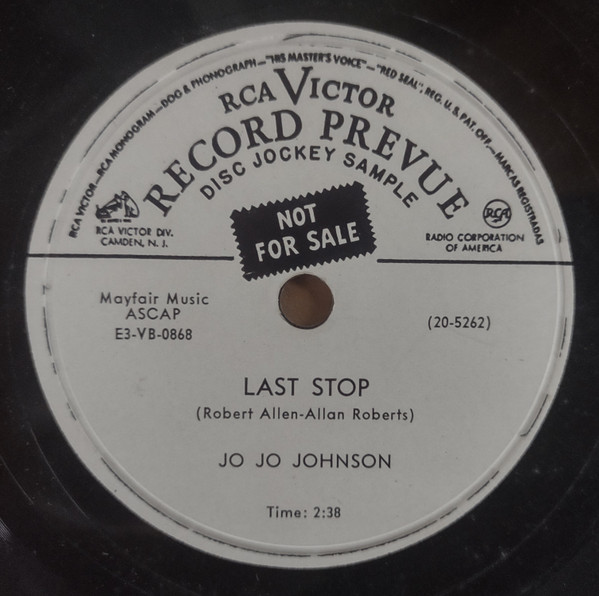 descargar álbum Jo Jo Johnson - Last Stop Im With You