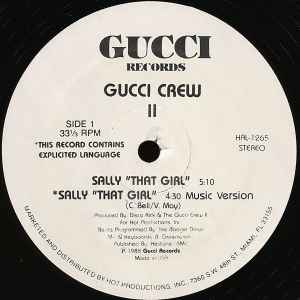 Gucci Crew II - Sally "That Girl" album cover