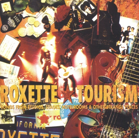 Limited Edition CD 24 Carat Gold Coated LP Disc Roxette Tourism 
