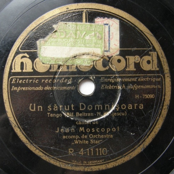 last ned album Jean Moscopol - Trei Cuvinte Un Sărut Domnișoara
