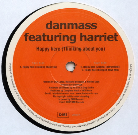 Danmass – Happy Here (2000, Vinyl) - Discogs