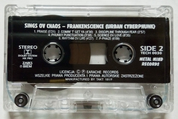 baixar álbum Signs Ov Chaos - Frankenscience Urban Cyberphunk