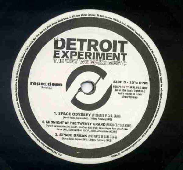 The Detroit Experiment – The Way We Make Music (2002, Vinyl) - Discogs