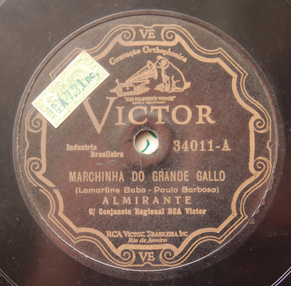 last ned album Almirante, Conjunto Regional RCA Victor - Marchinha do Grande Gallo Vem Meu Amôr