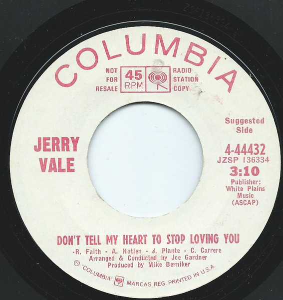 Jerry Vale, romantic crooner from the 1950s and 1960s, dies at 83 – The  Denver Post