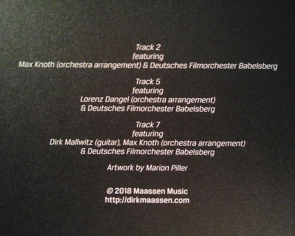 last ned album Dirk Maassen - Avalanche
