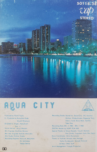 S. Kiyotaka & Omega Tribe = 杉山清貴 & オメガトライブ – Aqua City 