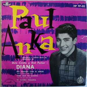 Paul Anka - Diana album cover