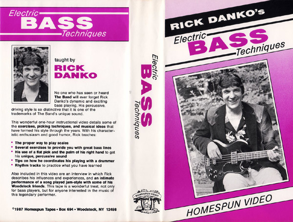 Rick Danko – Rick Danko's Electric Bass Techniques (1987