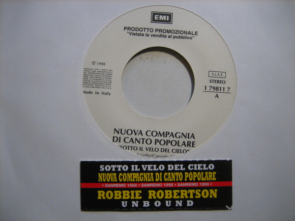 last ned album Nuova Compagnia Di Canto Popolare Robbie Robertson - Sotto Il Velo Del Cielo Unbound