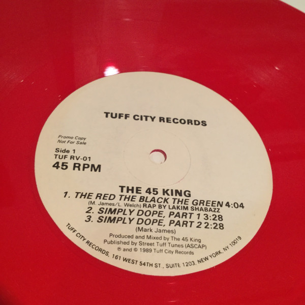 The 45 King – The Red The Black The Green (1989, Red, Vinyl) - Discogs