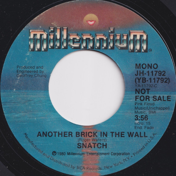 Another Brick In The Wall - Pink Floyd 7 45: Pink Floyd: : CD e  Vinili}