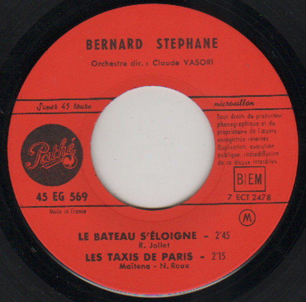 last ned album Bernard Stéphane - Les Espaces Bleus