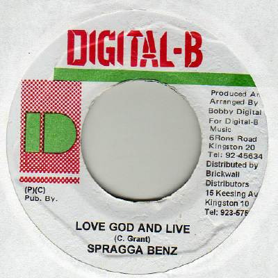 baixar álbum Spragga Benz - Love God And Live