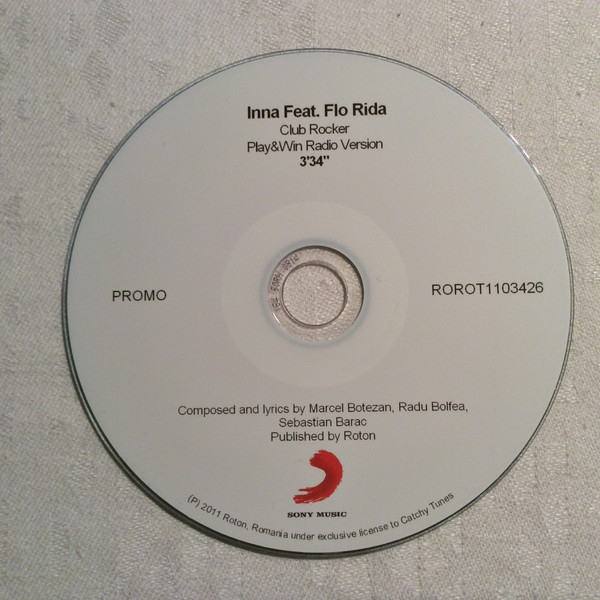 Inna Feat. Flo Rida – Club Rocker (2011, CDr) - Discogs