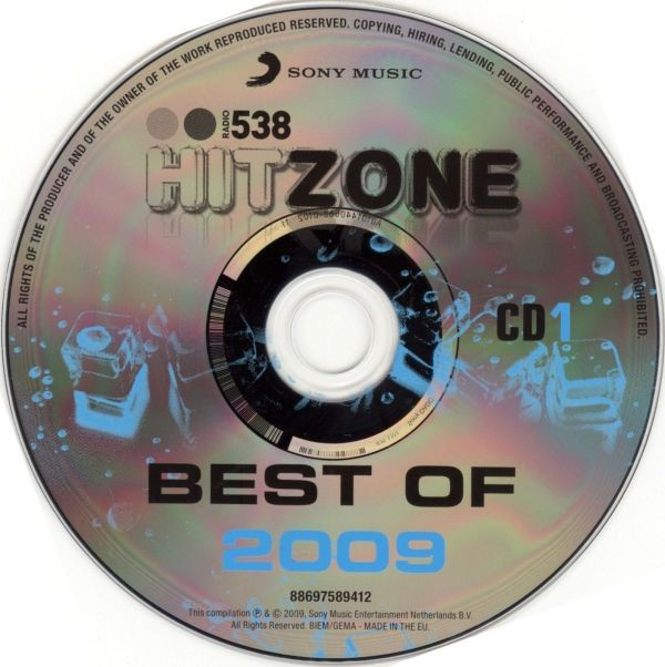 last ned album Various - Radio 538 Hitzone Best Of 2009