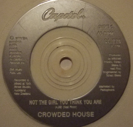 baixar álbum Crowded House - Not The Girl You Think You Are