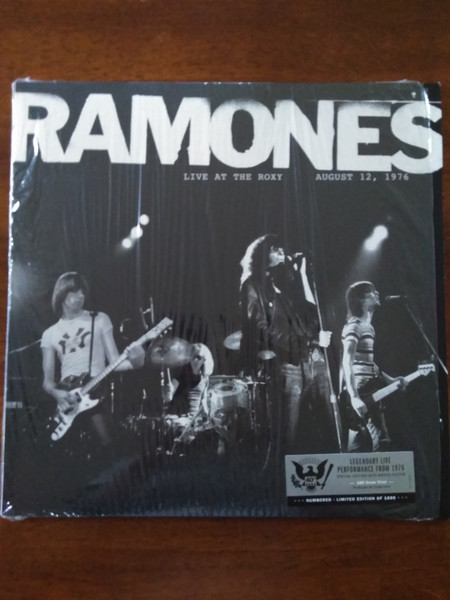 Ramones – Live At The Roxy August 12, 1976 (2018, 180 gram, Vinyl 