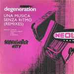Cover of Una Musica Senza Ritmo (Remixes), 2000, Vinyl