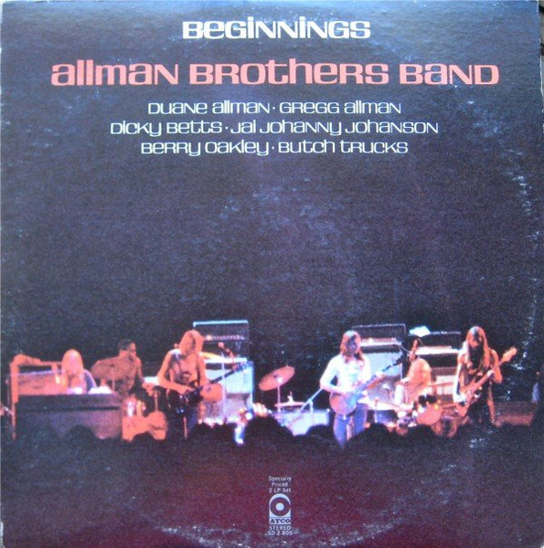 The Allman Brothers Band – Beginnings (1973, Gatefold, Vinyl