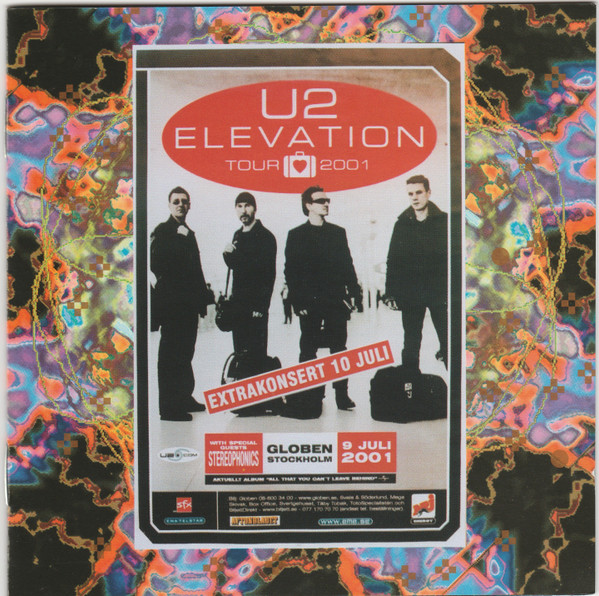 U2 – Elevation Tour 2001 - Second Night (2001, CD) - Discogs