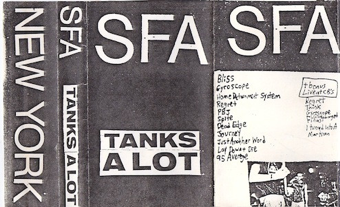 baixar álbum SFA - Tanks A Lot