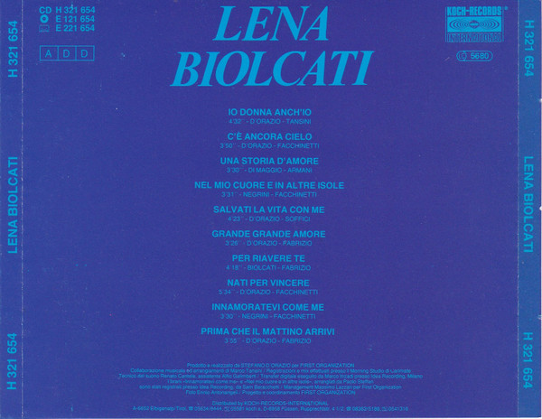 Album herunterladen Lena Biolcati - Lena Biolcati