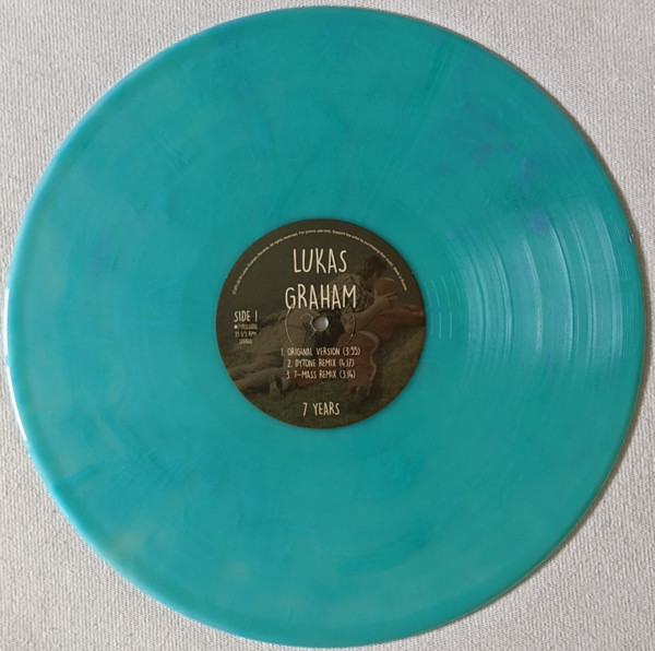 Gendanne projektor at straffe Lukas Graham – 7 Years (2016, Aqua, Vinyl) - Discogs